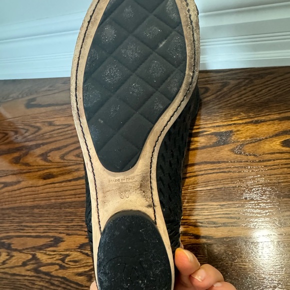 Authentic Chanel black ankle boots. Size 38 - Picture 6 of 7